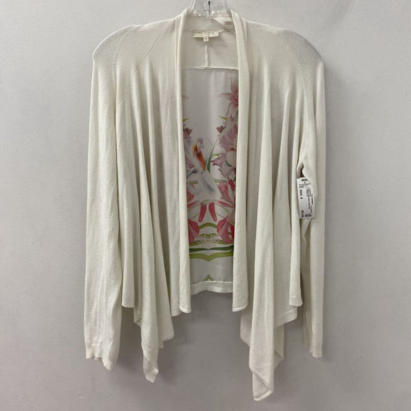 TED BAKER WOMEN'S CARDIGAN white muli 4