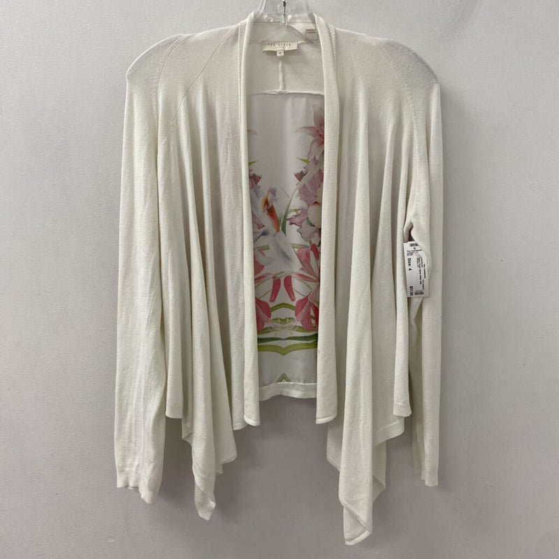 TED BAKER WOMEN'S CARDIGAN white muli 4