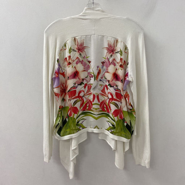 TED BAKER WOMEN'S CARDIGAN white muli 4