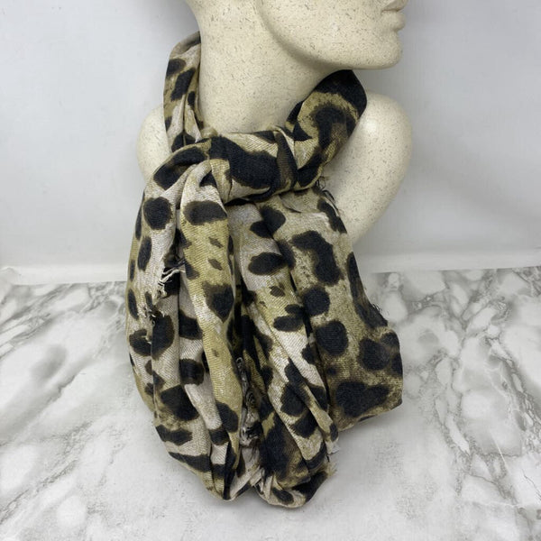 la fee maraboutee WOMEN'S SCARF/SHAWL cream brown olive