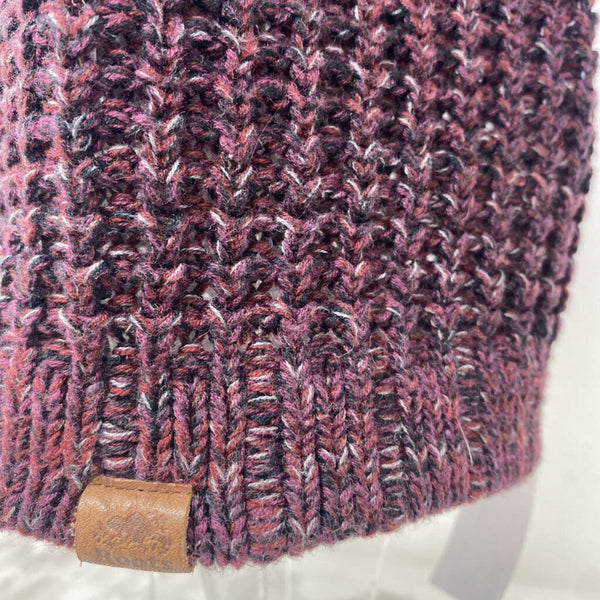 ROOTS WOMEN'S HAT burgundy mix