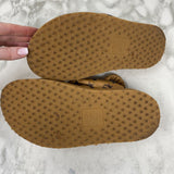MCM WOMEN'S SANDALS tan black 36