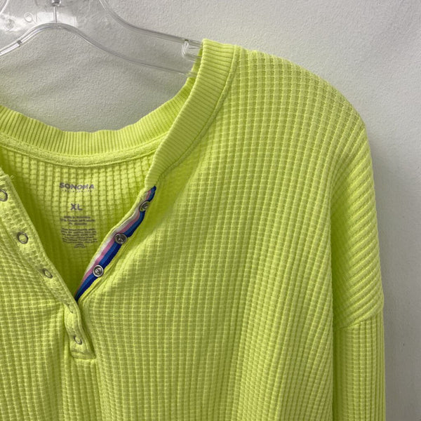 SONOMA WOMEN'S TOP yellow XL
