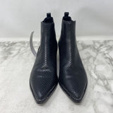 MARC FISHER WOMEN'S BOOTS black 6