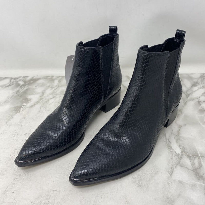 MARC FISHER WOMEN'S BOOTS black 6