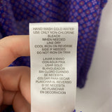 KUT from the Kloth WOMEN'S BLOUSE/SHIRT blue patterned XL