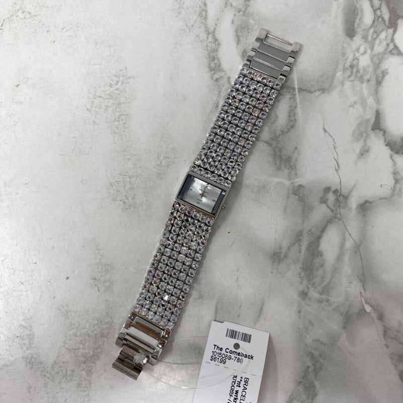 WOMEN'S BRACELET silver clear