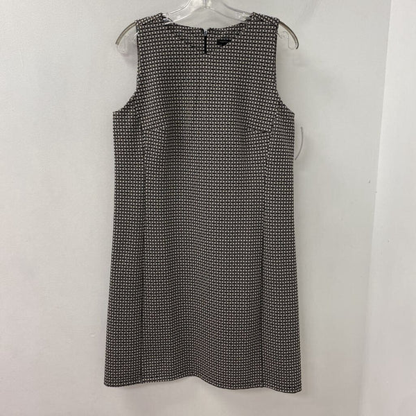 ANN TAYLOR WOMEN'S DRESS black white M