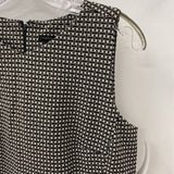 ANN TAYLOR WOMEN'S DRESS black white M