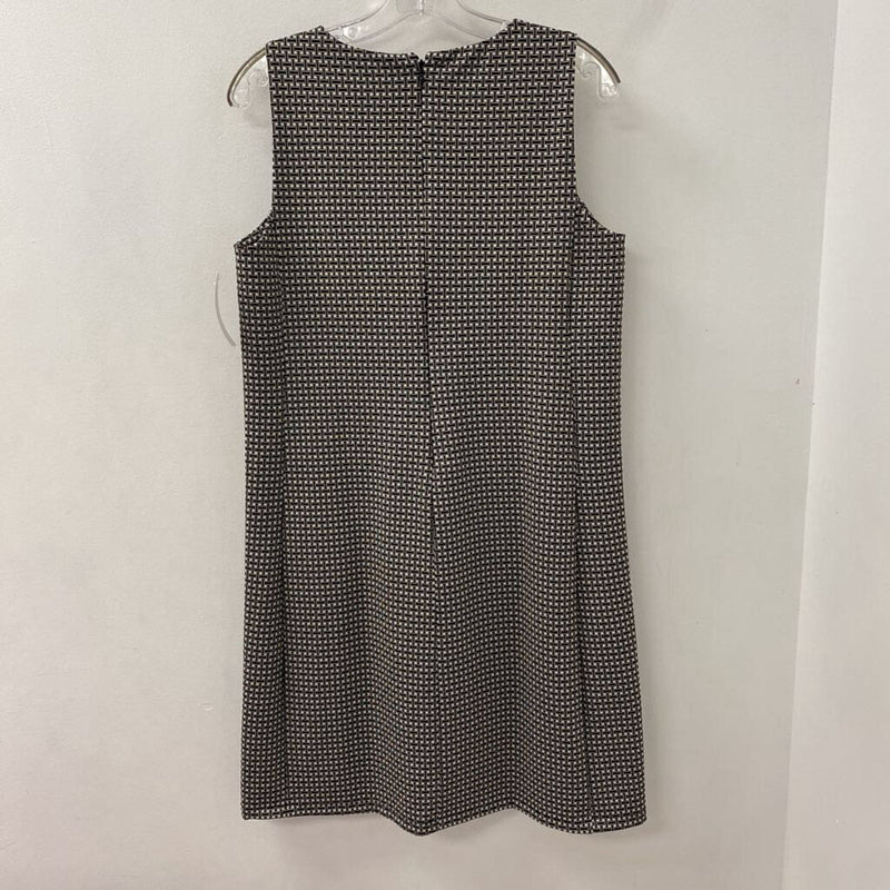 ANN TAYLOR WOMEN'S DRESS black white M
