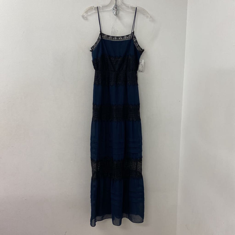 Club Monaco WOMEN'S PARTY DRESS blue black 2