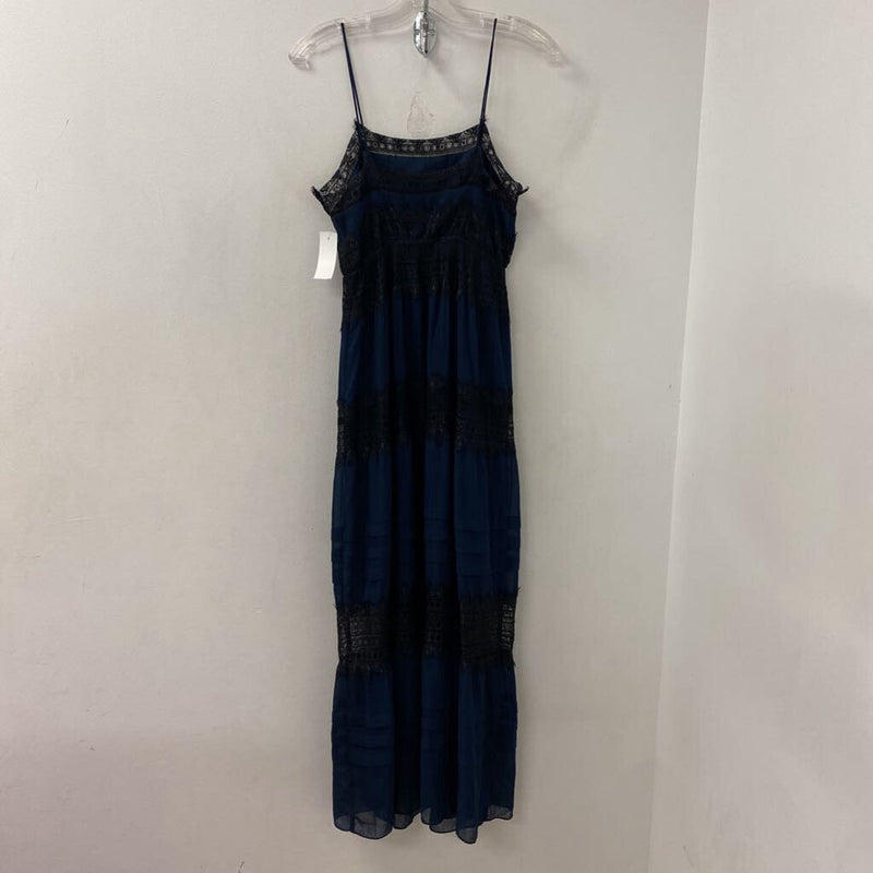Club Monaco WOMEN'S PARTY DRESS blue black 2