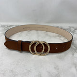 H&M WOMEN'S BELT tan gold XS