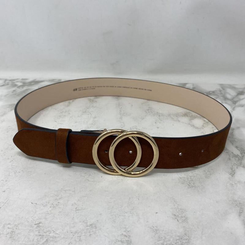 H&M WOMEN'S BELT tan gold XS