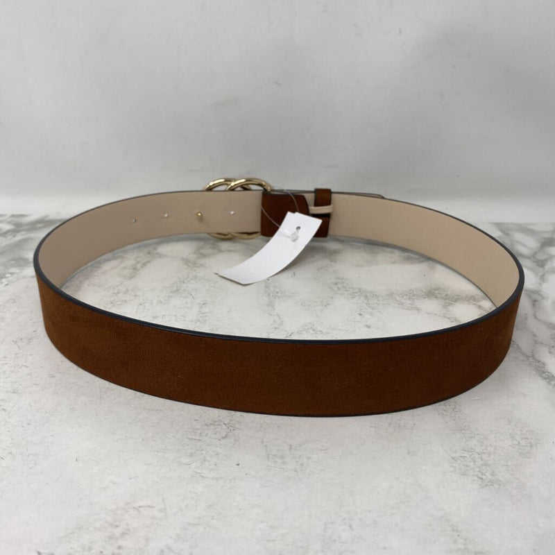 H&M WOMEN'S BELT tan gold XS