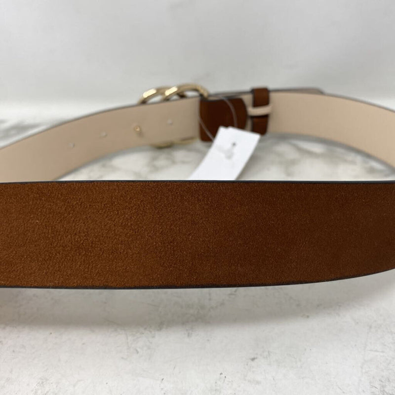 H&M WOMEN'S BELT tan gold XS