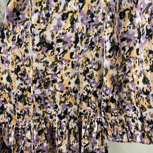 BOSS WOMEN'S DRESS lilac orange black S