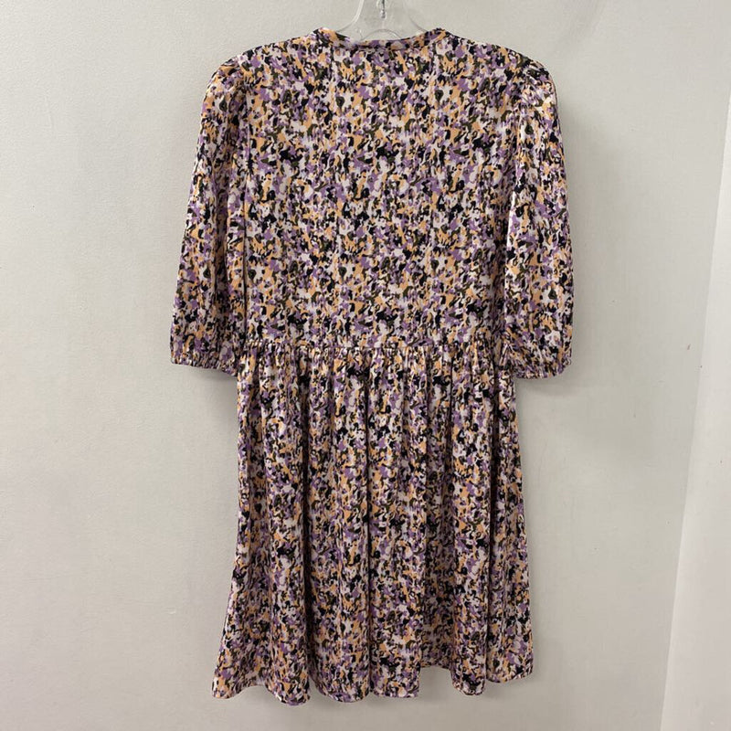 BOSS WOMEN'S DRESS lilac orange black S