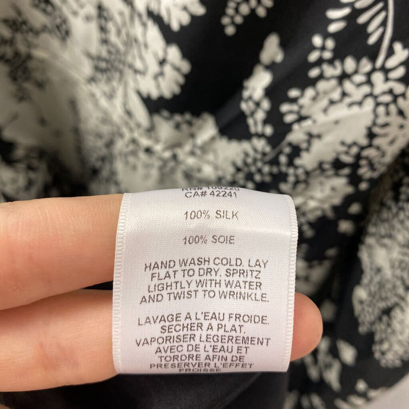 VELVET WOMEN'S DRESS black white mix S