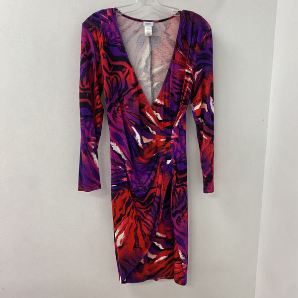 cache WOMEN'S DRESS purple red black L