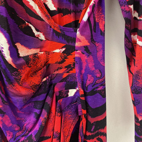cache WOMEN'S DRESS purple red black L