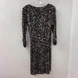 cache WOMEN'S DRESS black camel gold animal print L