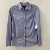 Banana Republic WOMEN'S BLOUSE/SHIRT blue 4P