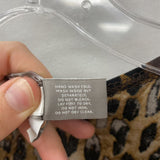 CHICOS WOMEN'S DRESS tan black animal print S/1