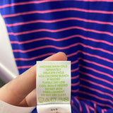 lilly pulitzer WOMEN'S DRESS blue pink stripe L