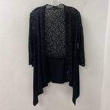 CHICOS WOMEN'S TOP black S/1