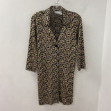 CHICOS WOMEN'S BLOUSE/SHIRT black camel S