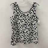 CHICOS WOMEN'S TANK/CAMI black white L/2