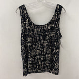 CHICOS WOMEN'S TANK/CAMI black white M/L/2