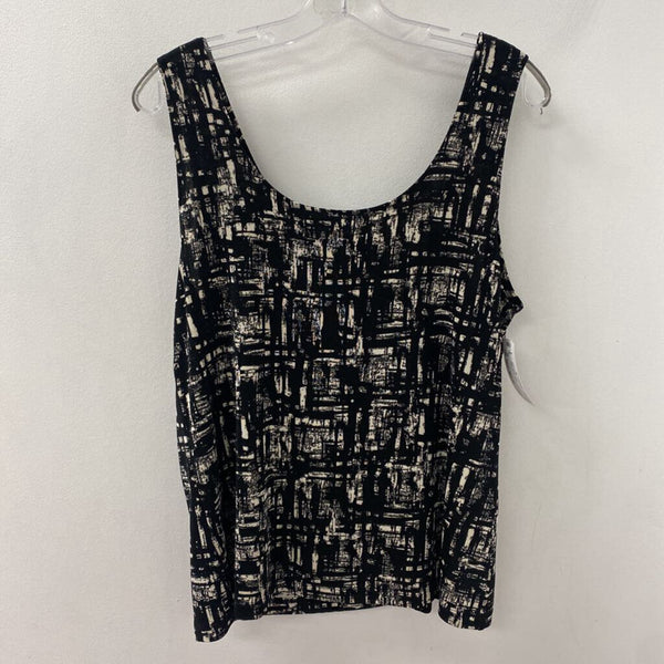 CHICOS WOMEN'S TANK/CAMI black white M/L/2