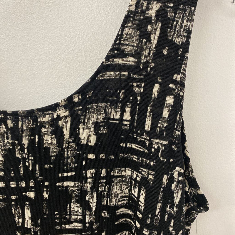 CHICOS WOMEN'S TANK/CAMI black white M/L/2