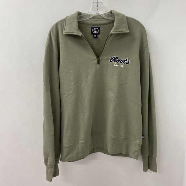 ROOTS WOMEN'S TOP olive M
