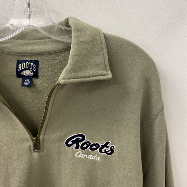 ROOTS WOMEN'S TOP olive M
