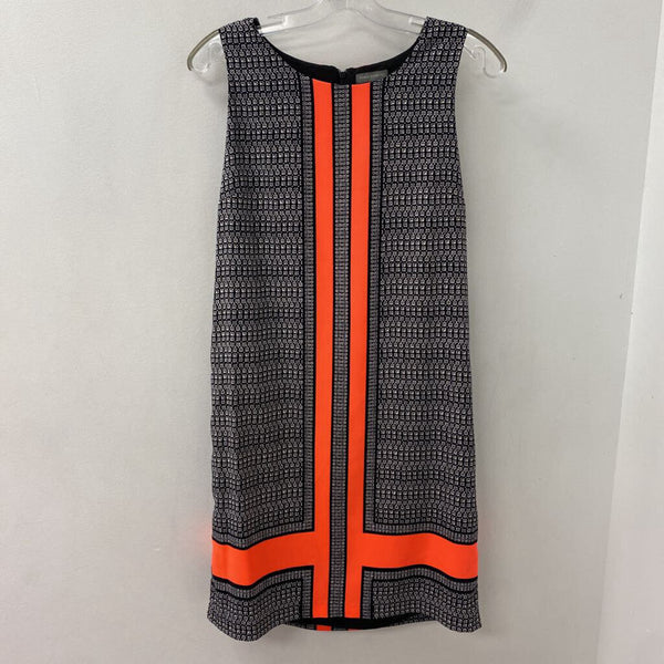 VINCE CAMUTO WOMEN'S DRESS black white red 10