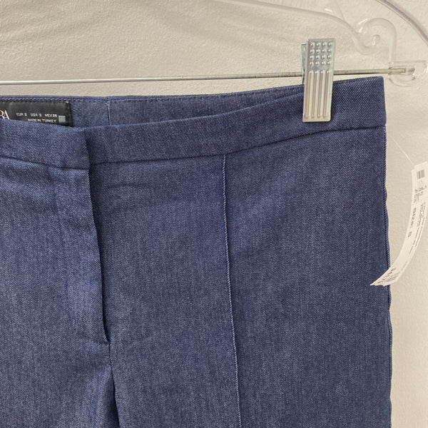 ZARA WOMEN'S PANTS blue S