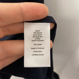 TALBOTS WOMEN'S BLAZER/JACKET navy white mix 10P