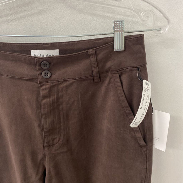 BELLA DAHL WOMEN'S PANTS chocolate brown S/27