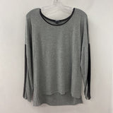 UNLISTED/COLE WOMEN'S TOP grey black mix L
