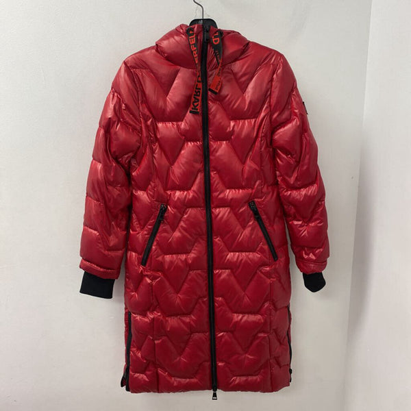 KARL LAGERFELD paris WOMEN'S COAT red XS