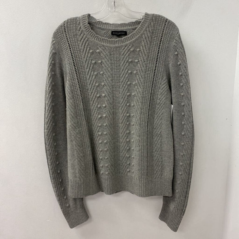 Banana Republic WOMEN'S SWEATER grey L