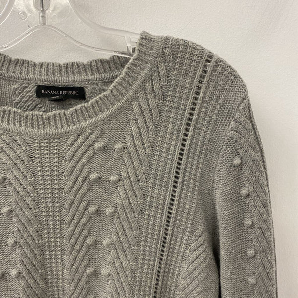 Banana Republic WOMEN'S SWEATER grey L