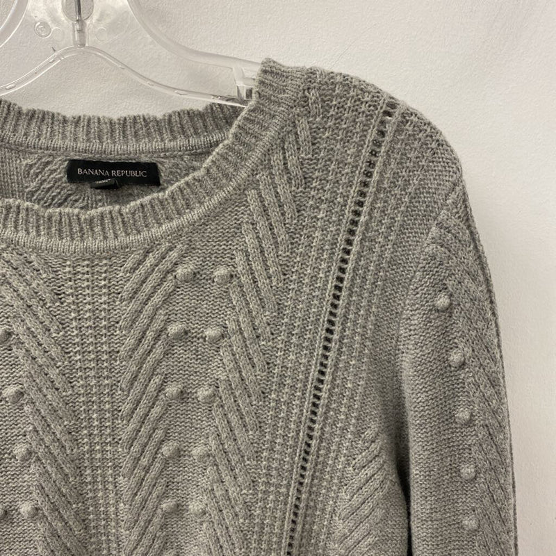 Banana Republic WOMEN'S SWEATER grey L