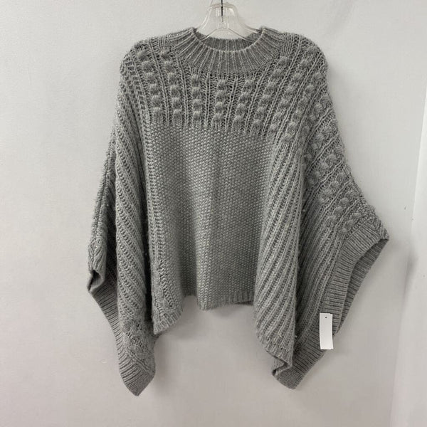 Club Monaco WOMEN'S PONCHO/CAPE grey XS/S