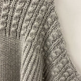 Club Monaco WOMEN'S PONCHO/CAPE grey XS/S