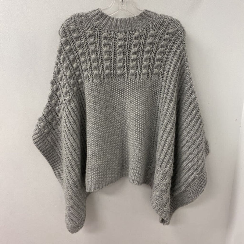 Club Monaco WOMEN'S PONCHO/CAPE grey XS/S