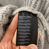 Club Monaco WOMEN'S PONCHO/CAPE grey XS/S